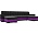 Честер П-образный Черно-Фиолетовый Вельвет